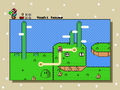 New Super Mario Yoshi Island 的地图界面