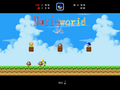 Mario World 64 的标题界面
